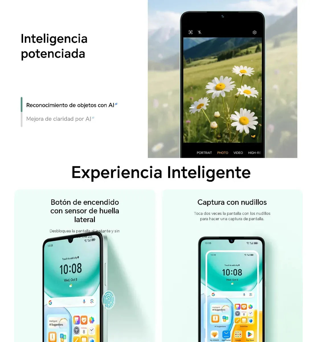 HONOR X5C PLUS 4GB+256GB DE ALMACENAMIENTO ✨PAGO SEMANAL $75✨