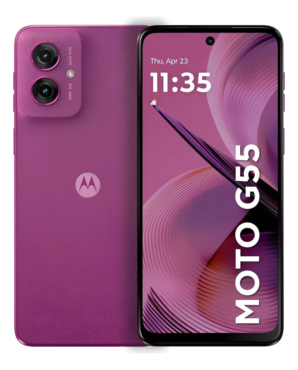 MOTOROLA MOTO G55 8+256GB ROSA ✨PAGO SEMANAL $130✨