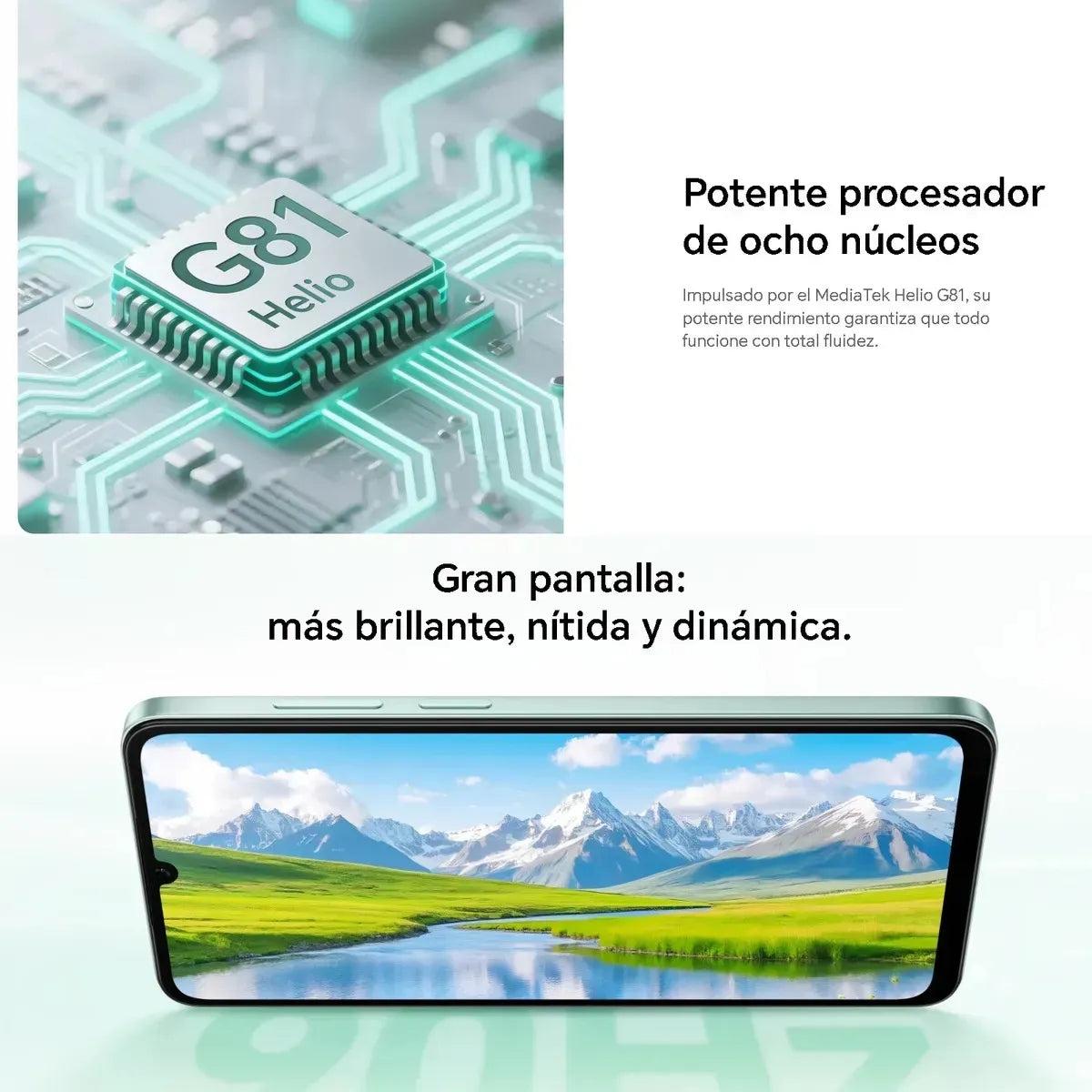 HONOR X5C PLUS 4GB+256GB DE ALMACENAMIENTO ✨PAGO SEMANAL $75✨