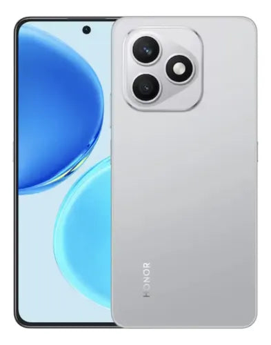 Smartphone Honor X8d Dual SIM 256GB 8GB RAM Azul Vista Frontal y Trasera Oficial