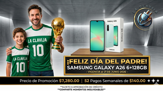 SAMSUNG GALAXY A26   6+128GB 🛍️PAGO SEMANAL $160🛍️