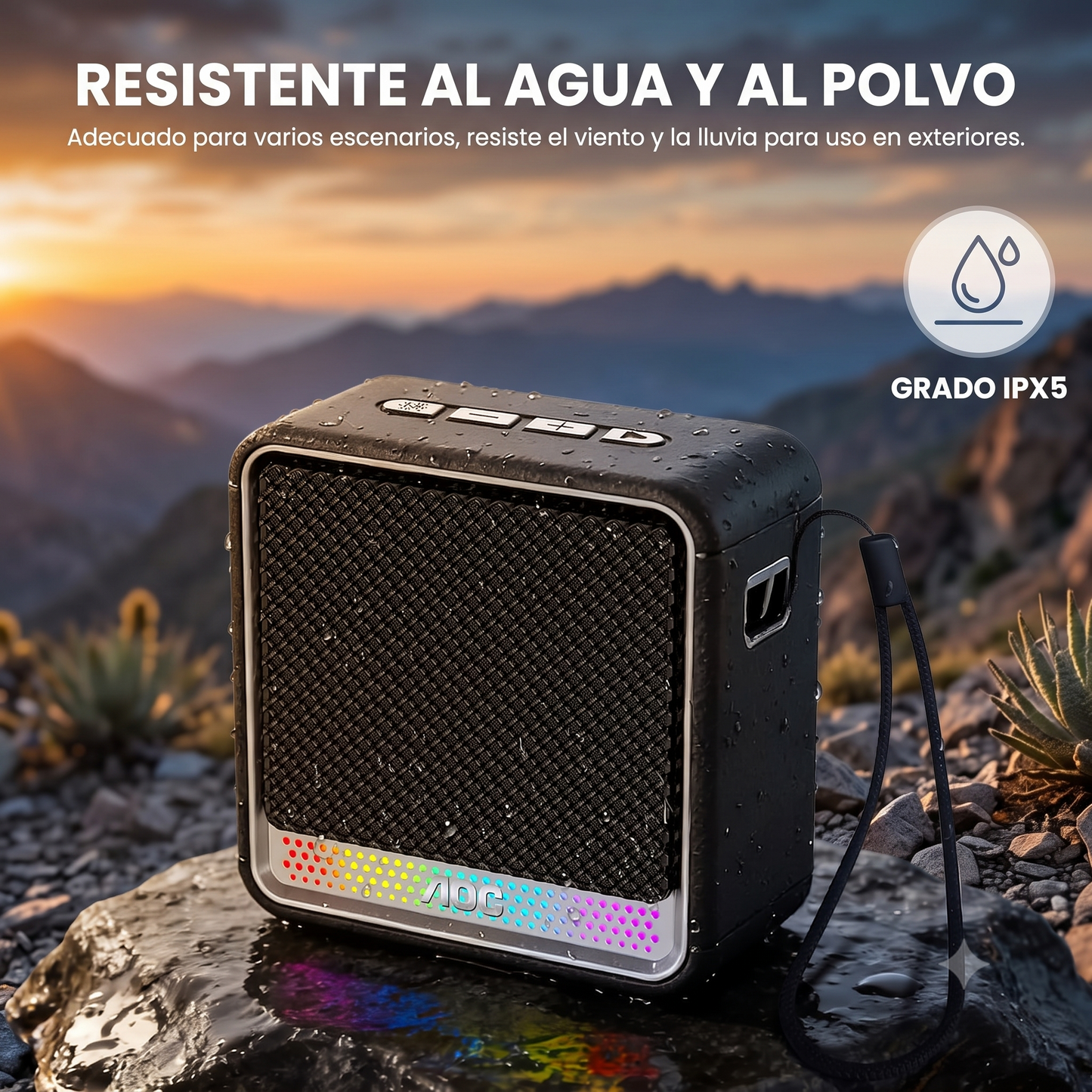 BOCINA AOC Bluetooth Portatil 10W  ✨PAGO SEMANAL $30✨
