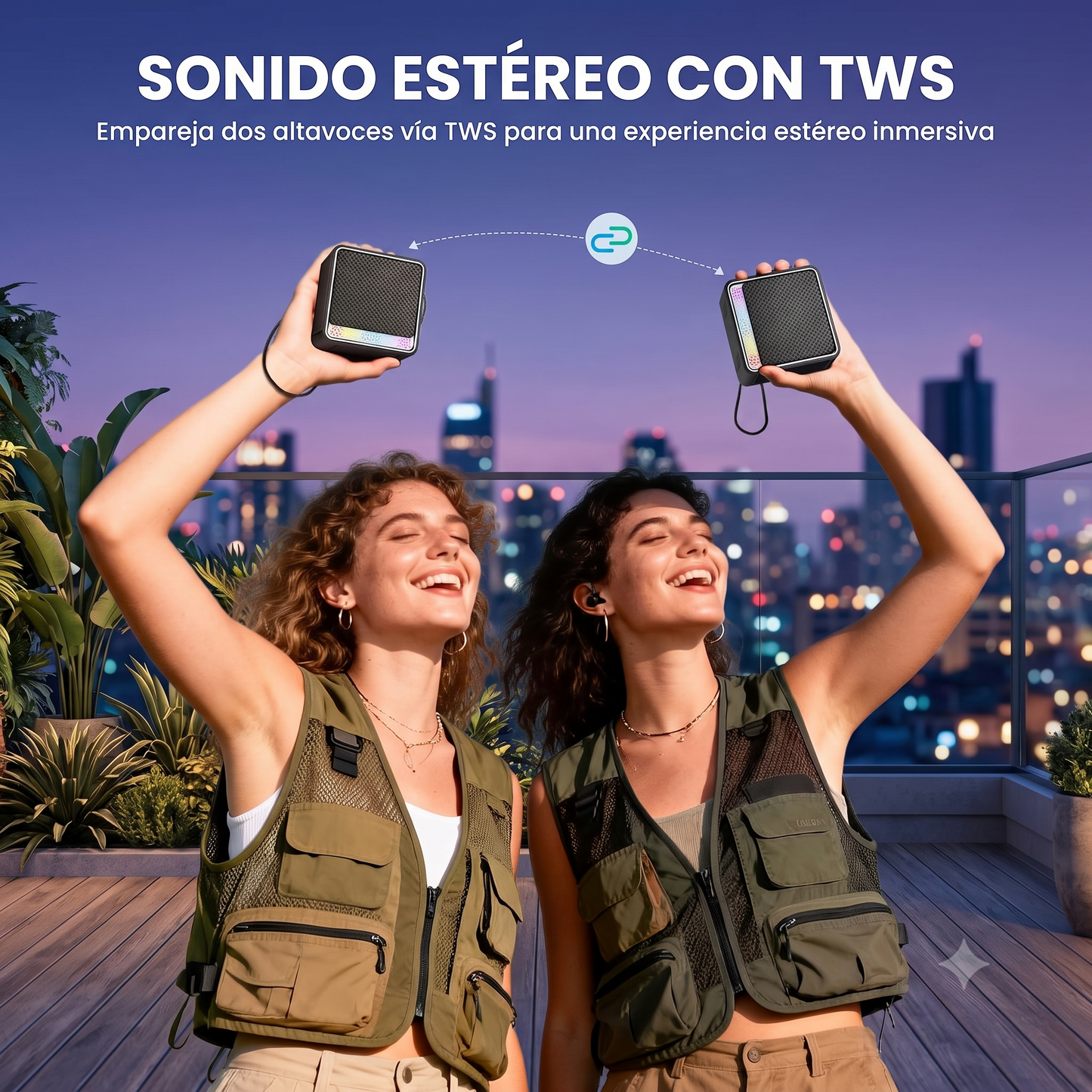 BOCINA AOC Bluetooth Portatil 10W  ✨PAGO SEMANAL $30✨
