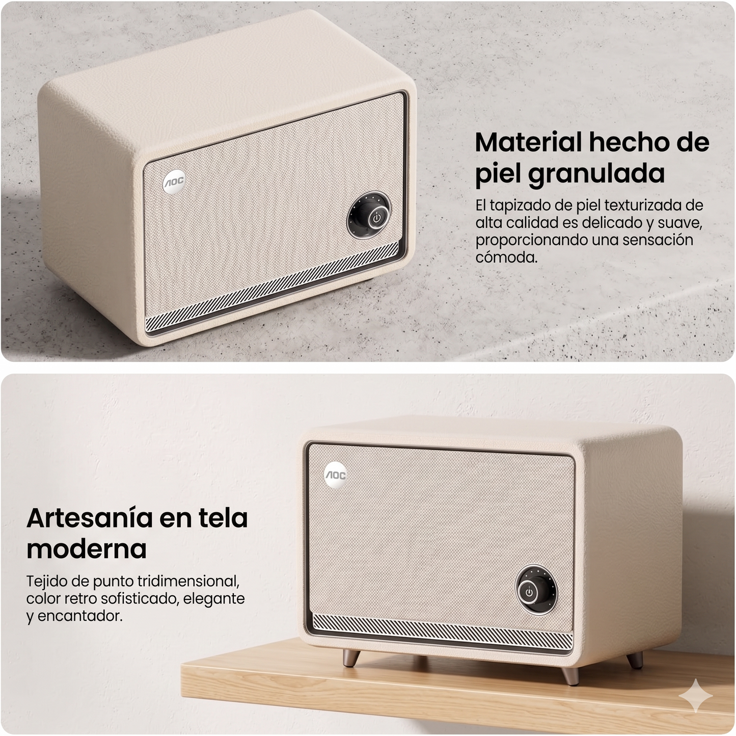 BOCINA AOC Bluetooth Portatil 80W  ✨PAGO SEMANAL $70✨