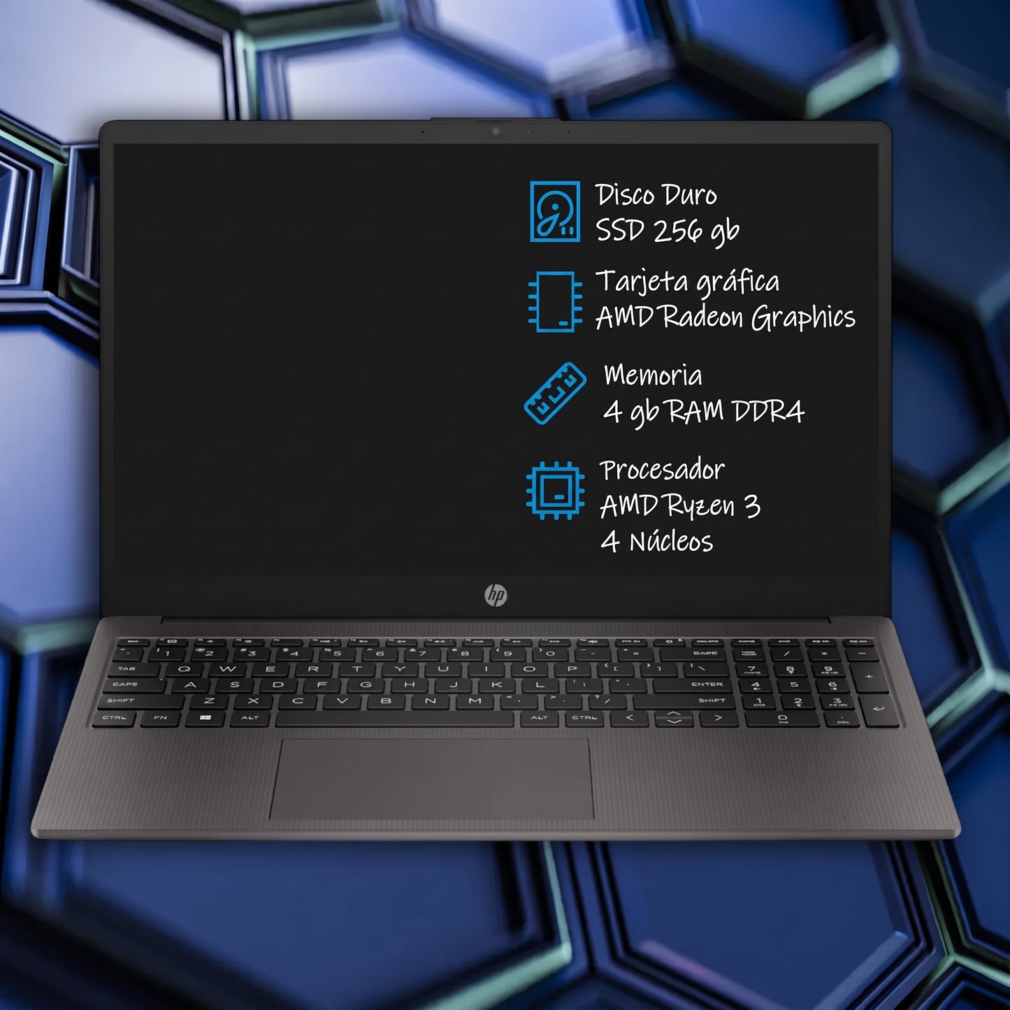 LAPTOP HP 15.6" 4GB RAM+256GB ALMACENAMIENTO i3 💻 ✨PAGO SEMANAL $175✨ TIEMPO LIMITADO