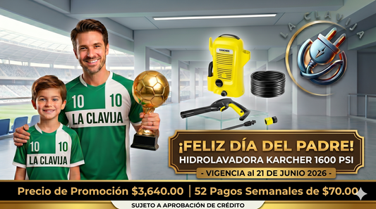HIDROLAVADORA KARCHER 1600 PSI ✨PAGO SEMANAL $95