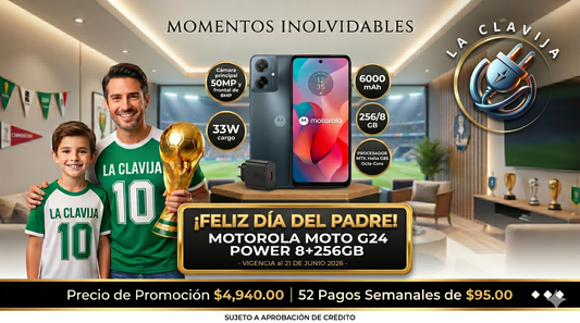 MOTOROLA MOTO G24 POWER 8+256GB  ✨PAGO SEMANAL $120✨