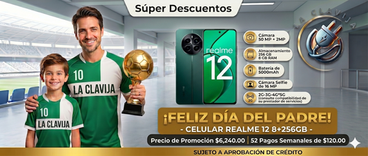 CELULAR REALME 12 8+256GB   ✨PAGO SEMANAL $150✨