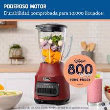 LICUADORA OSTER DE 6 VELOCIDADES Y VASO DE VIDRIO
