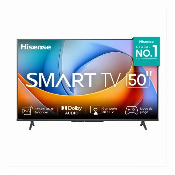 PANTALLA HISENSE 50"4K SMARTV 🔥PAGO SEMANAL $165🔥
