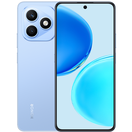 Honor X8d Azul Pantalla AMOLED 3000 nits y Cápsula Mágica