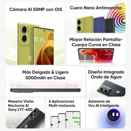 CELULAR MOTOROLA MOTO S50 NEO/ 12+512GB  ✨PAGO SEMANAL $190✔