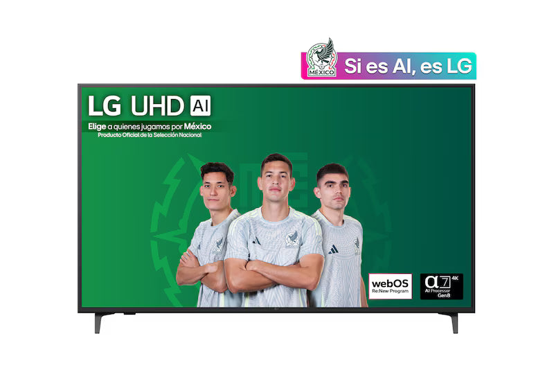 PANTALLA LG AI 4K UHD 55" SMARTV ✨PAGO SEMANAL $205✨